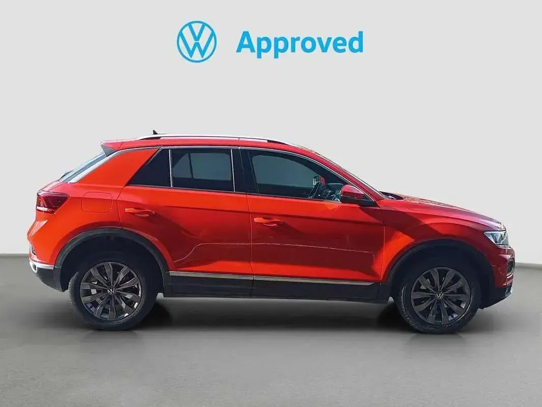 Usado VW T-Roc Sport 150 CV (110 kW) 2021 Rojo SUV
