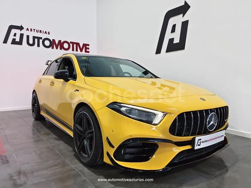 Usado Mercedes A45 AMG 421 CV (309 kW) 2021 Amarillo Berlina