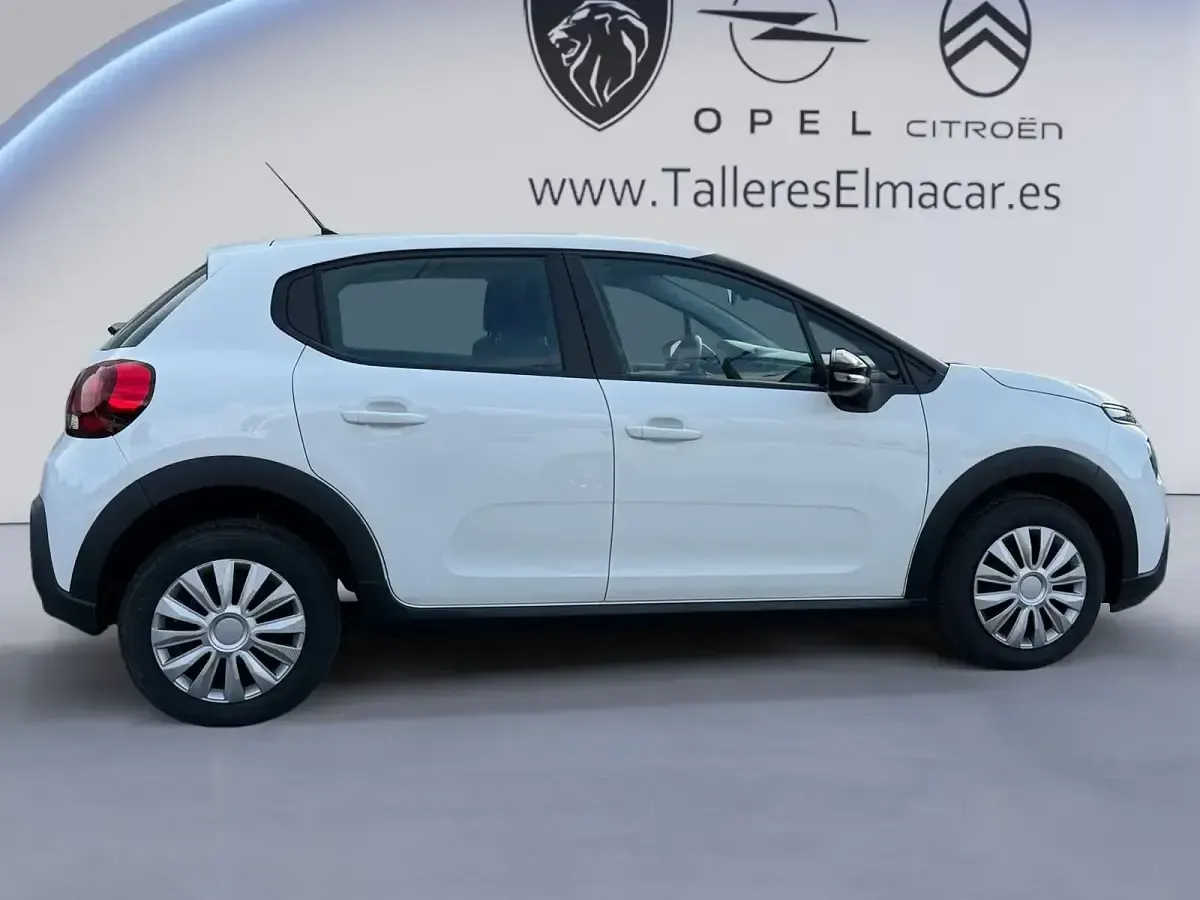 Usado Citroën C3 Live 102 CV (75 kW) 2021 Blanco Utilitario