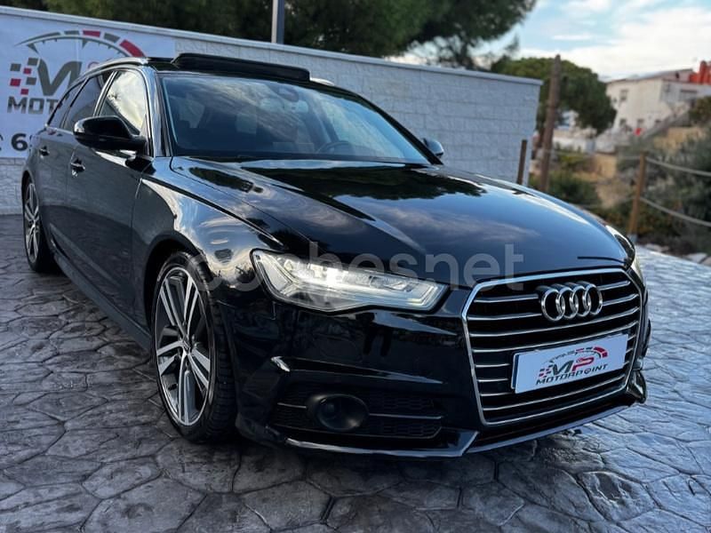 Usado Audi A6 Premium 150 CV (110 kW) 2016 Negro Familiar