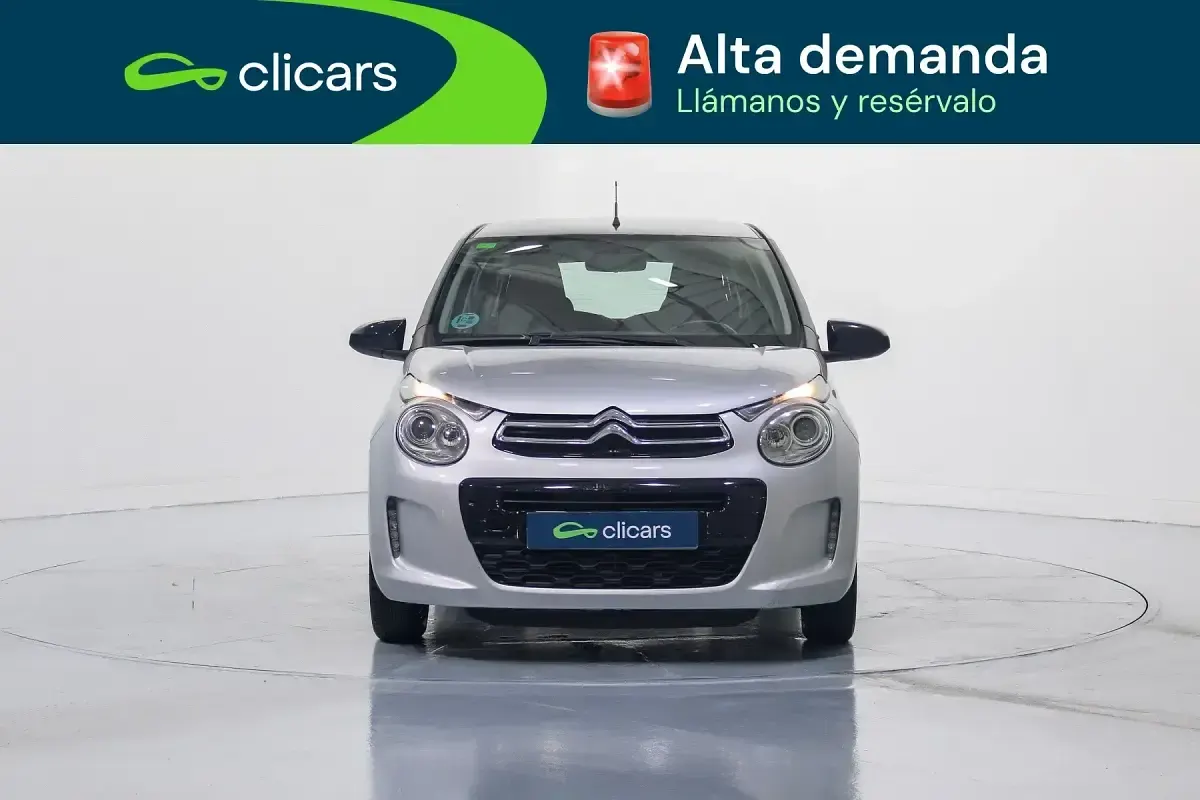 Usado Citroën C1 PureTech 82 CV (60 kW) 2018 Gris / plata Utilitario