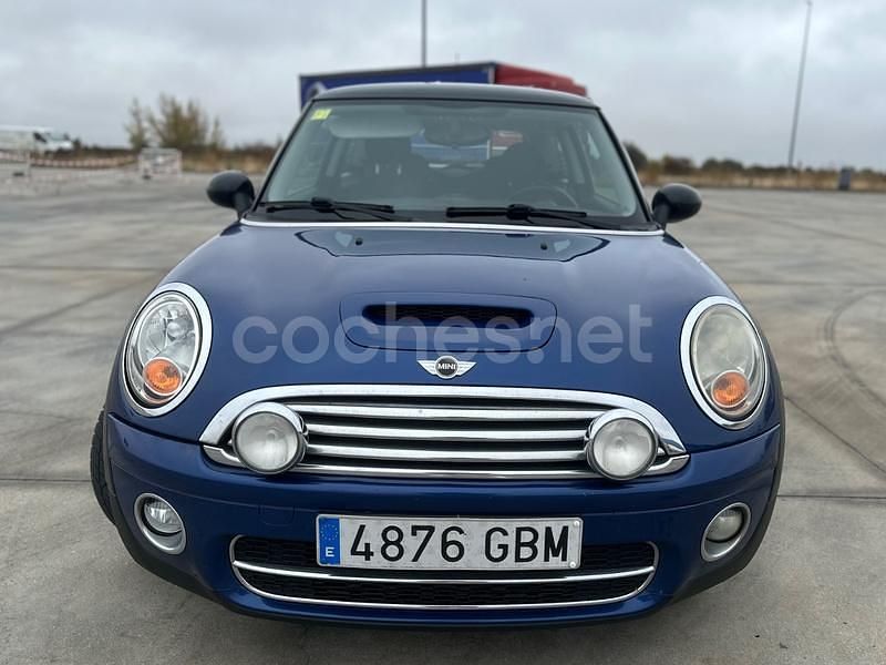 Usado Mini Cooper D 110 CV (80 kW) 2008 Azul Utilitario