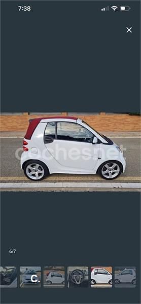 Usado Smart ForTwo Cabrio Passion 84 CV (61 kW) 2012 Blanco Descapotable