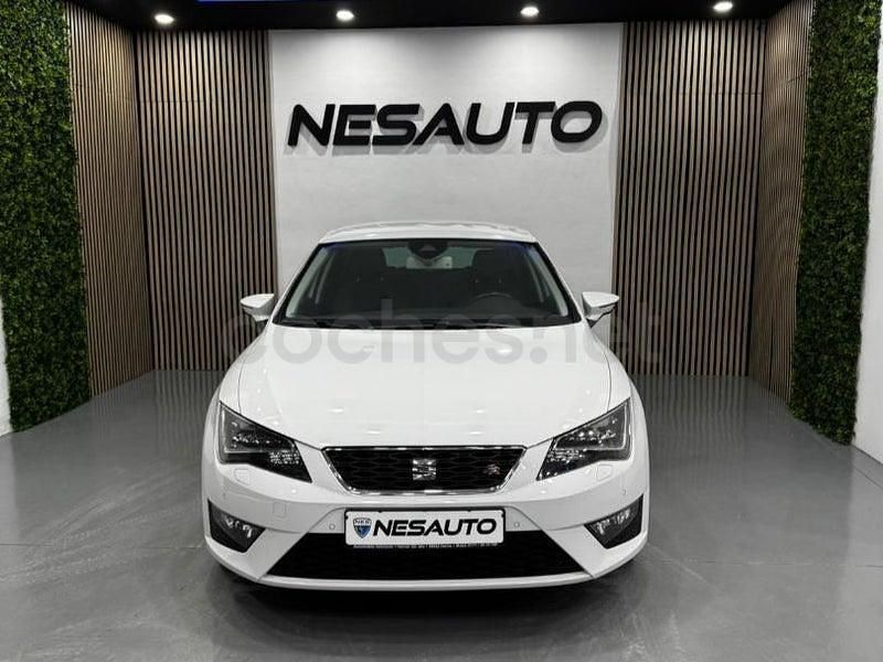 Usado Seat Leon FR 150 CV (110 kW) 2015 Blanco Berlina