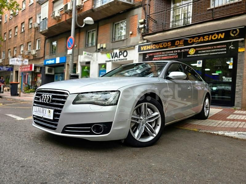 Gris / plata Usado 2011 Audi A8L Berlina | 17.499 € - Imagen 1/4