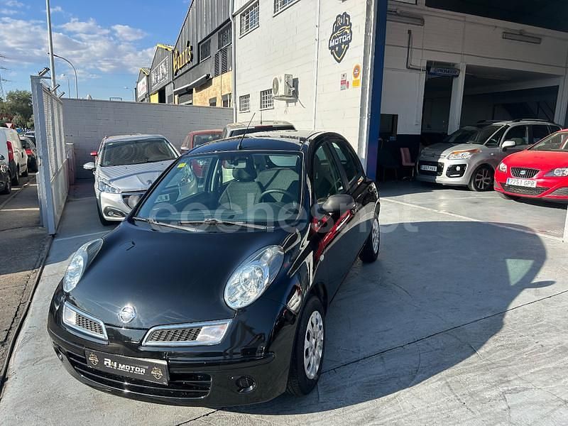 Negro Usado 2009 Nissan Micra Acenta+ Berlina | 4999 € - Imagen 1/4