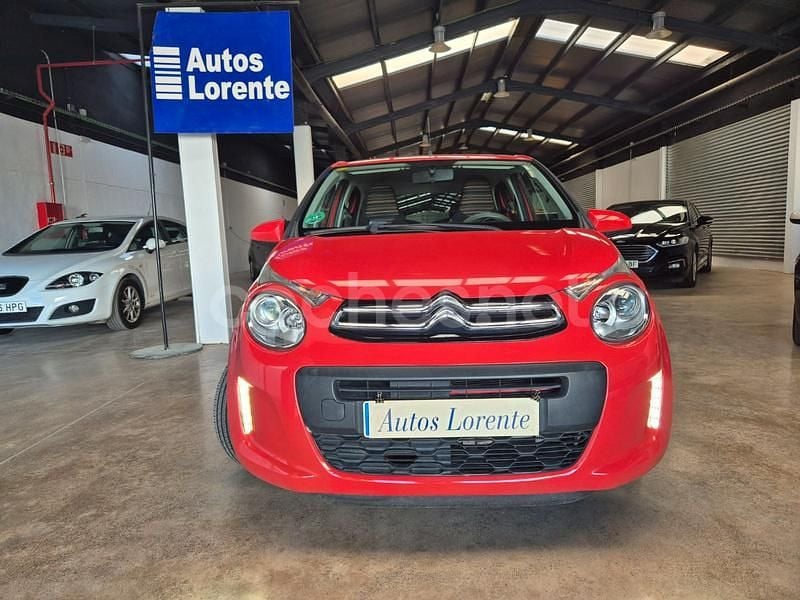 Usado Citroën C1 Feel 82 CV (60 kW) 2015 Rojo Utilitario