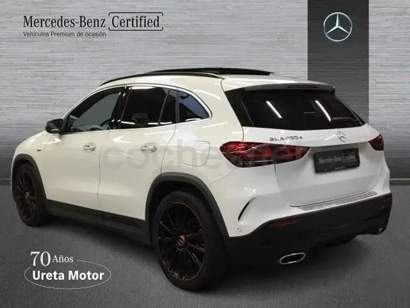 Usado Mercedes GLA200 150 CV (110 kW) 2021 Blanco SUV