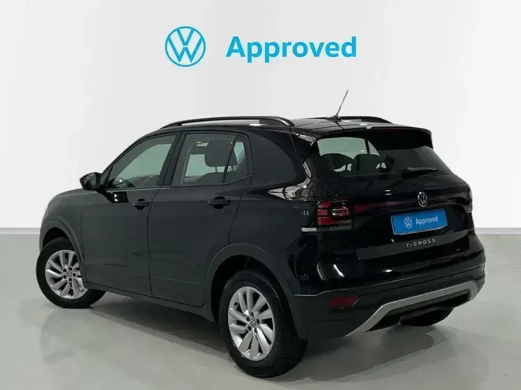 Usado VW T-Cross Advance 95 CV (69 kW) 2021 Negro SUV