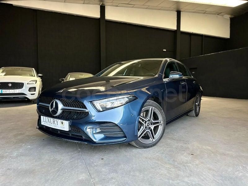 Usado Mercedes A250 218 CV (160 kW) 2021 Azul Berlina