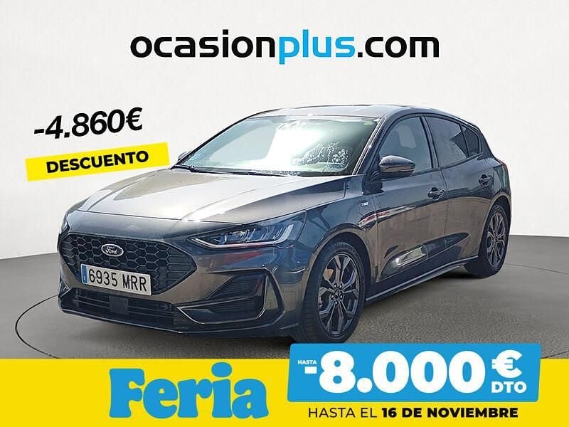 Gris Usado 2024 Ford Focus ST-Line | 21.350 € (Precio justo) - Imagen 1/4