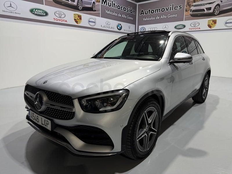 Usado Mercedes GLC300 245 CV (180 kW) 2020 Gris / plata SUV