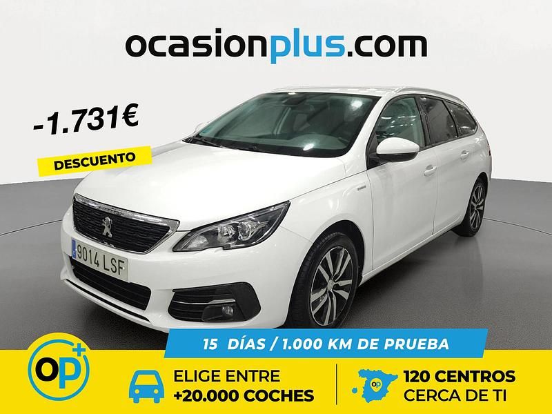 Blanco Usado 2021 Peugeot 308 Style Familiar | 12.890 € (Super precio) - Imagen 1/4