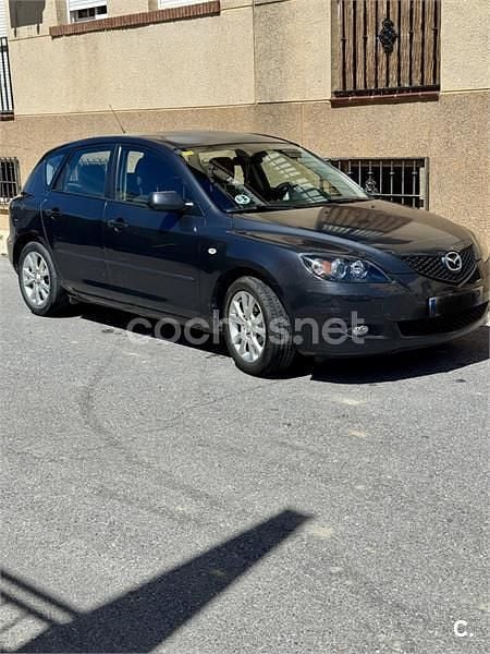 Usado Mazda 3 Sportive 143 CV (105 kW) 2007 Negro Berlina