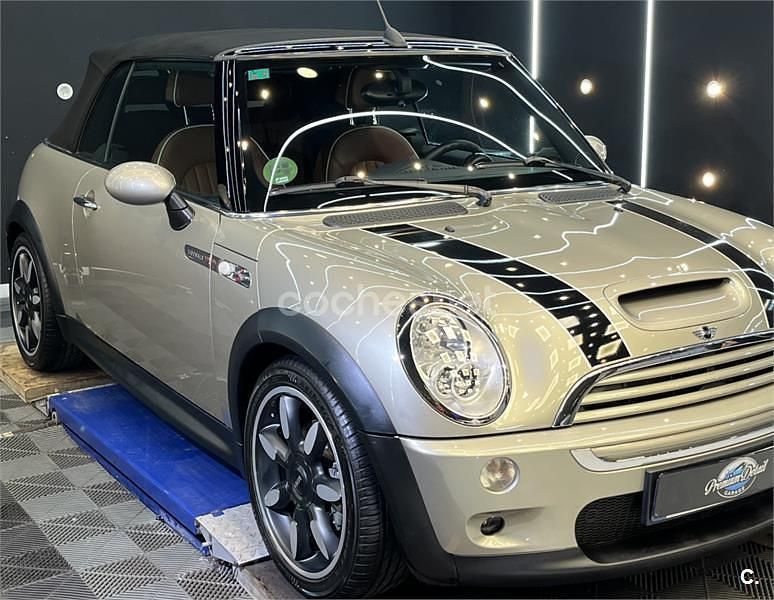 Usado Mini Cooper S Cabriolet 170 CV (125 kW) 2007 Beige Descapotable