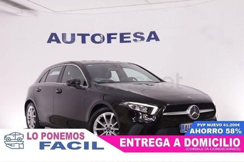 Usado Mercedes A180 109 CV (80 kW) 2018 Negro Berlina