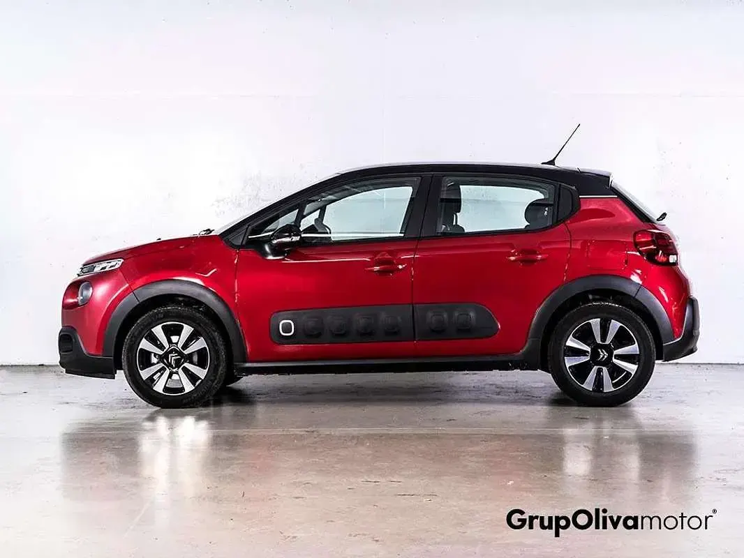 Usado Citroën C3 Feel 82 CV (60 kW) 2020 Rojo Utilitario