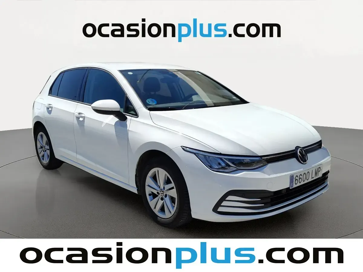 Usado VW Golf VIII Life 110 CV (80 kW) 2021 Blanco Utilitario