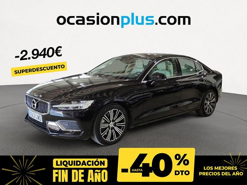 Negro Usado 2020 Volvo S60 Inscription Berlina | 32.350 € (Precio justo) - Imagen 1/4