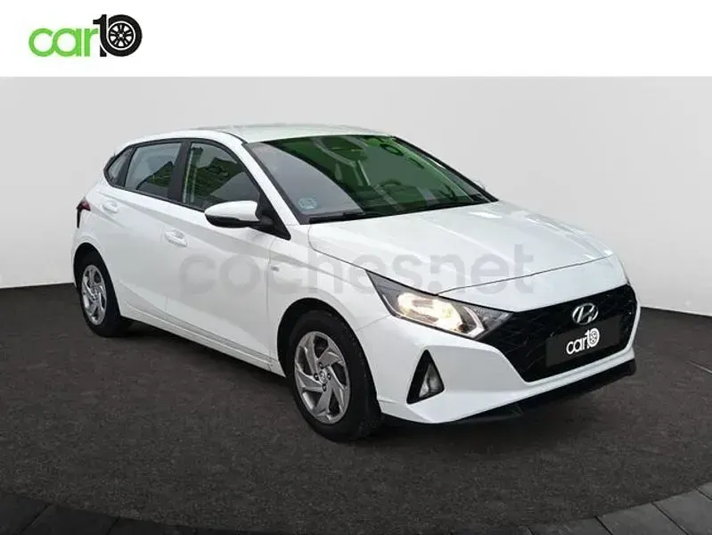 Usado Hyundai i20 100 CV (73 kW) 2021 Blanco Utilitario