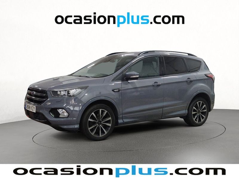 Gris Usado 2019 Ford Kuga ST-Line SUV | 14.955 € (Precio justo) - Imagen 1/4