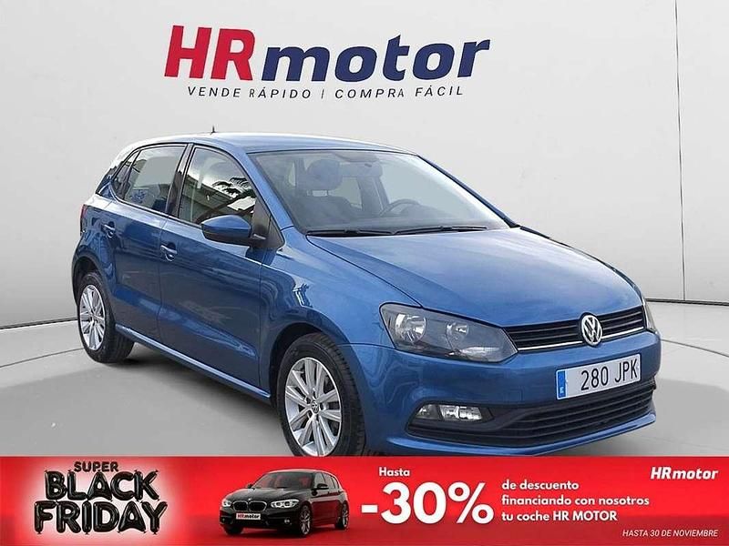 Azul Usado 2016 VW Polo Utilitario | 9790 € (Precio justo) - Imagen 1/4