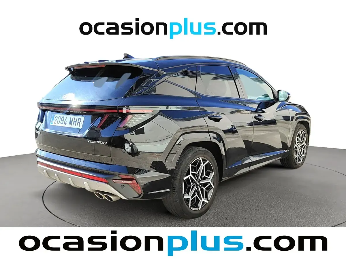 Usado Hyundai Tucson N Line 150 CV (110 kW) 2023 Negro SUV