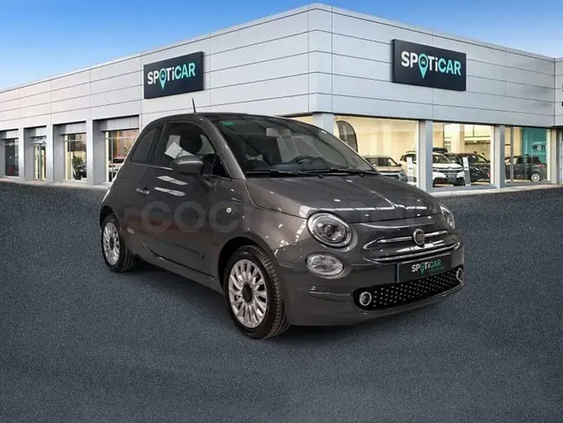 Usado Fiat 500 Lounge 69 CV (50 kW) 2019 Gris / plata Berlina