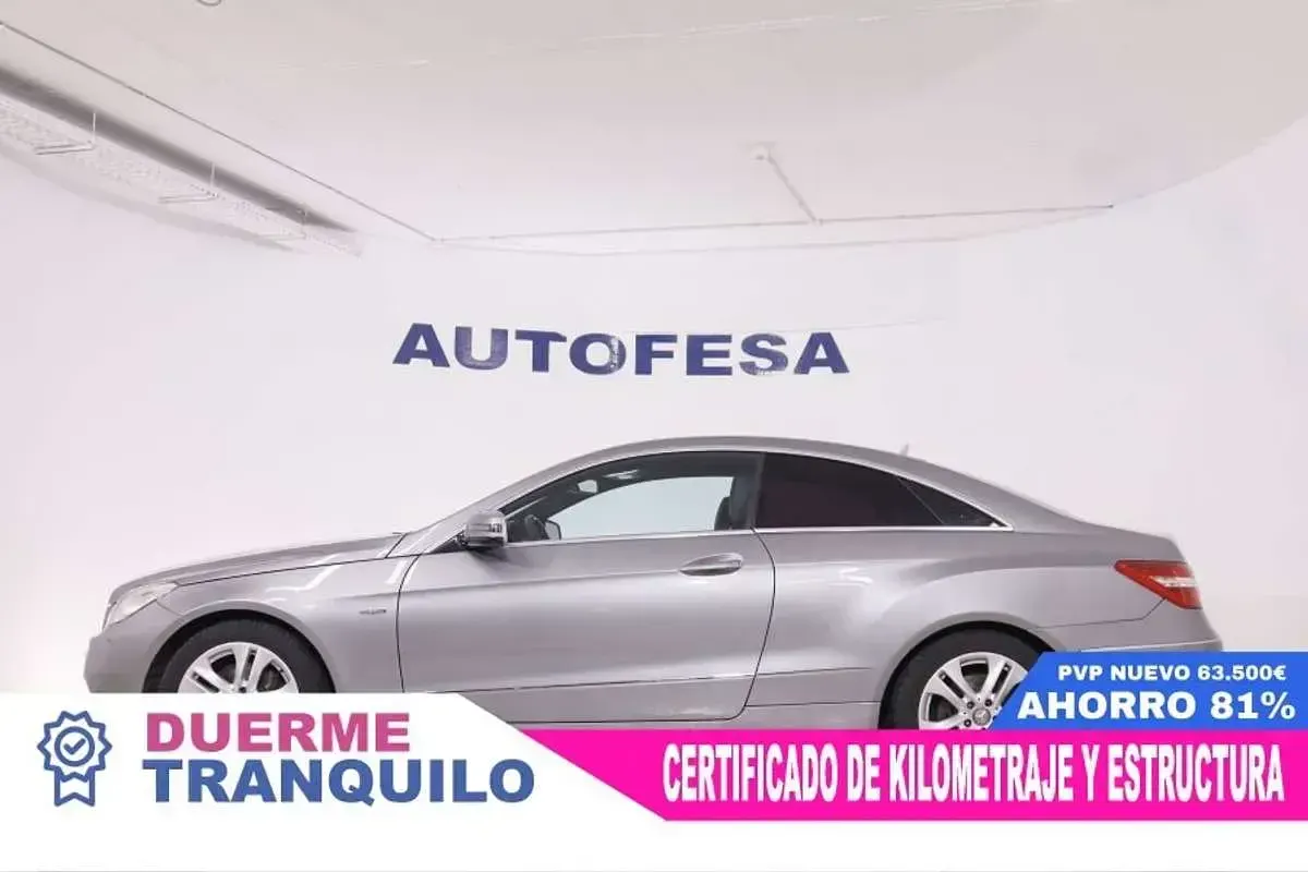 Usado Mercedes E350 231 CV (169 kW) 2010 Gris Coupe