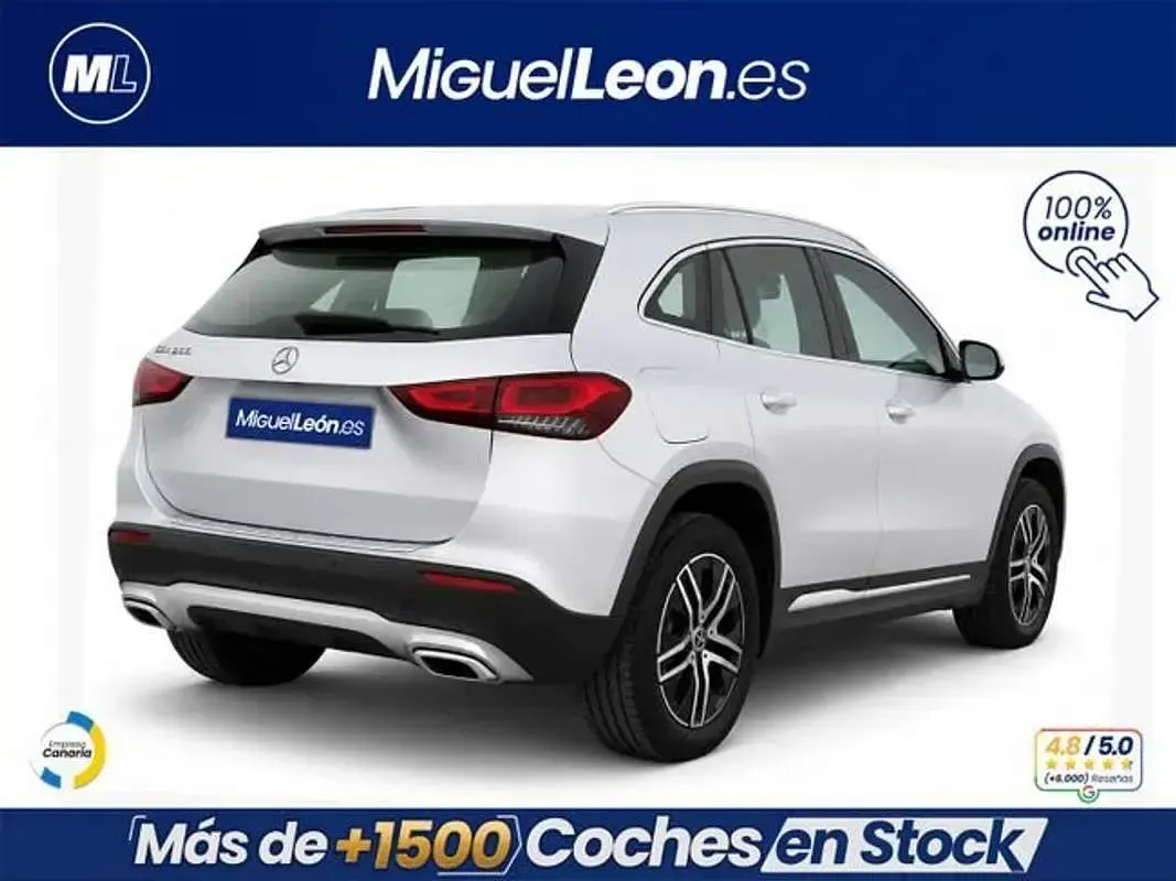 Usado Mercedes GLA250 218 CV (160 kW) 2022 Plateado SUV