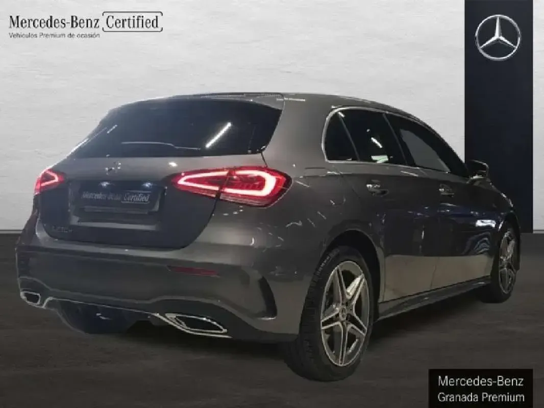 Usado Mercedes A250 AMG line 160 CV (117 kW) 2020 Gris Berlina