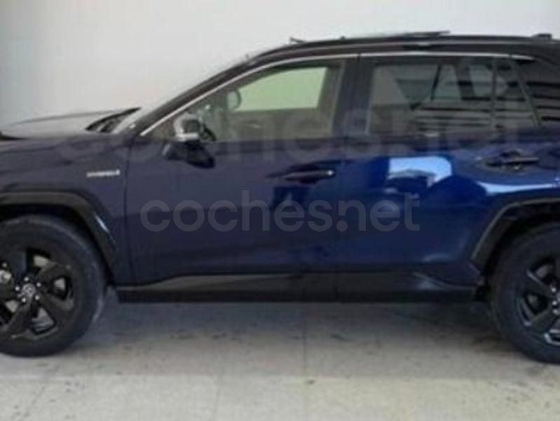 Usado Toyota RAV4 Hybrid 218 CV (160 kW) 2019 Azul SUV