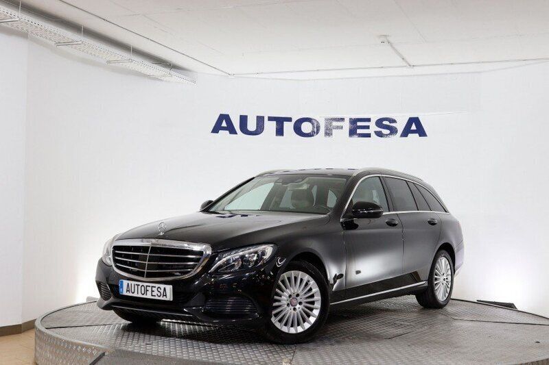 Negro Usado 2016 Mercedes C200 Familiar | 17.450 € (Buen precio) - Imagen 1/4