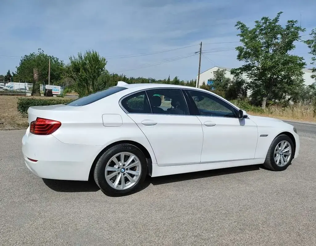 Usado BMW 520 190 CV (139 kW) 2013 Blanco Berlina
