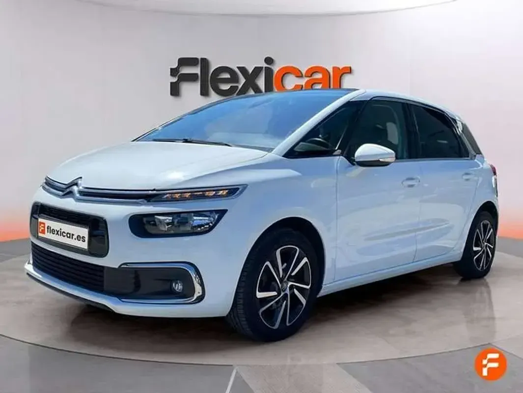 Usado Citroën C4 Feel 131 CV (96 kW) 2019 Blanco Monovolumen