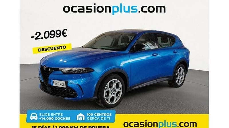 Azul Usado 2022 Alfa Romeo Tonale Sprint SUV | 20.991 € (Precio justo) - Imagen 1/4