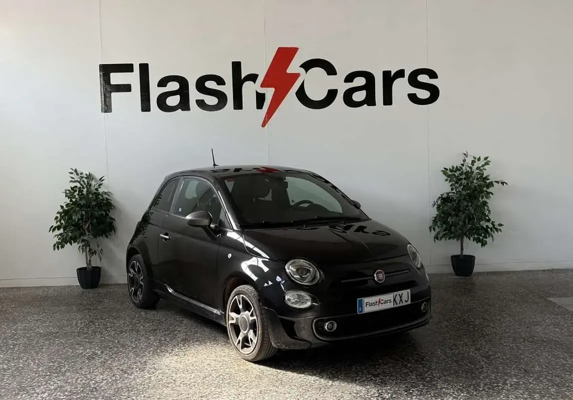 Usado Fiat 500 Collezione 69 CV (50 kW) 2019 Negro Utilitario