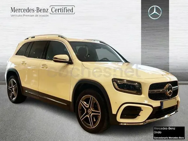 Usado Mercedes GLB200 150 CV (110 kW) 2025 Blanco SUV