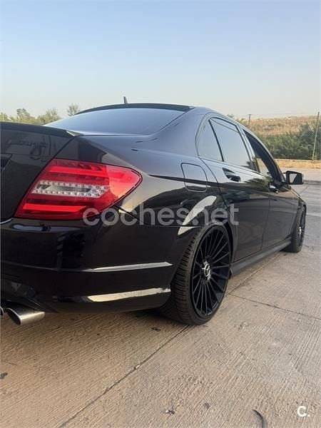 Usado Mercedes C350 Avantgarde 272 CV (200 kW) 2008 Negro Berlina