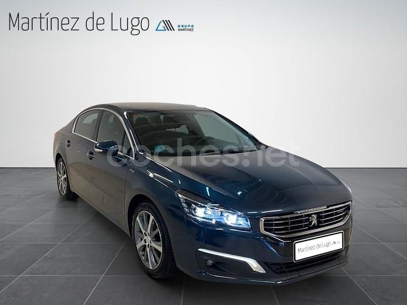 Usado Peugeot 508 GT-line 150 CV (110 kW) 2018 Azul Berlina