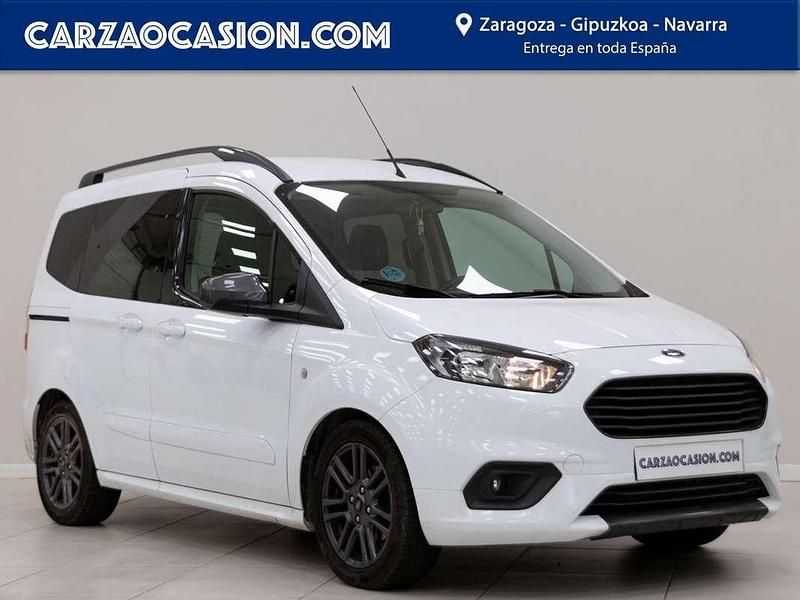 Blanco Usado 2022 Ford Tourneo Courier Trend Monovolumen | 15.500 € (Un poco caro) - Imagen 1/4
