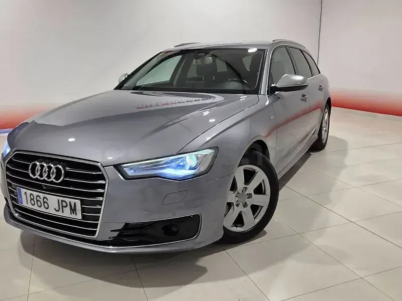 Usado Audi A6 S-Line 190 CV (139 kW) 2016 Gris / plata Familiar