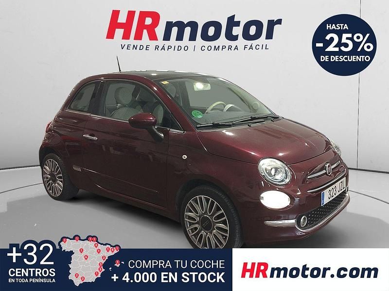Usado Fiat 500 Lounge 69 CV (50 kW) 2017 Rojo Utilitario