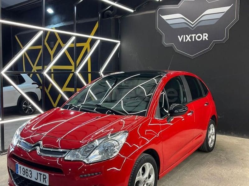 Usado Citroën C3 Feel 82 CV (60 kW) 2016 Rojo Berlina