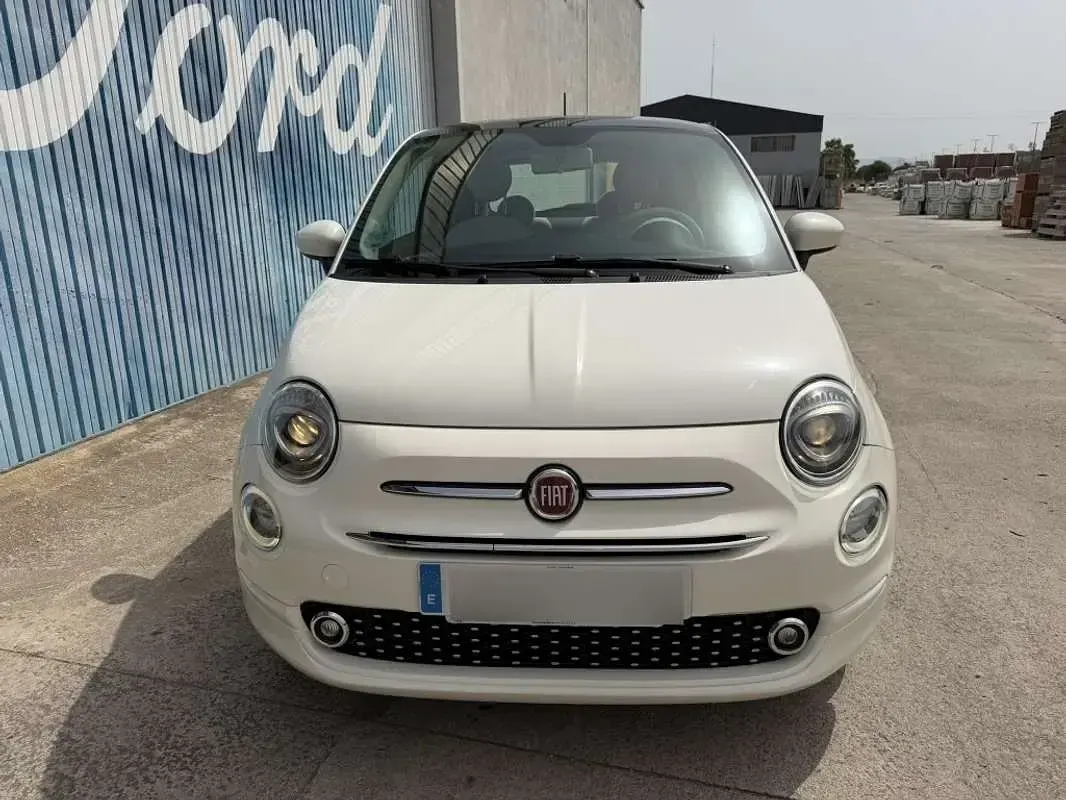 Usado Fiat 500 Lounge 69 CV (50 kW) 2019 Blanco Utilitario