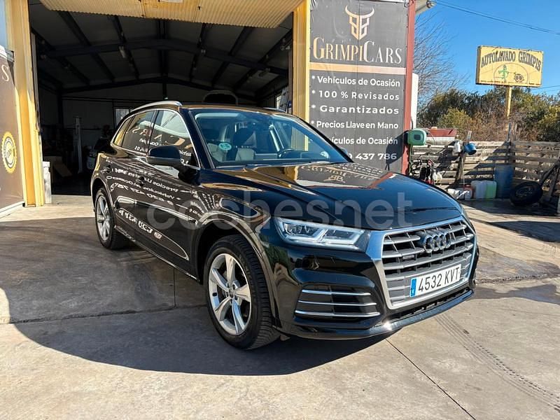 Usado Audi Q5 S-Line 163 CV (119 kW) 2019 Negro SUV