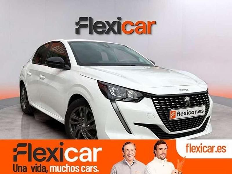 Usado Peugeot 208 Allure 101 CV (74 kW) 2022 Blanco Utilitario