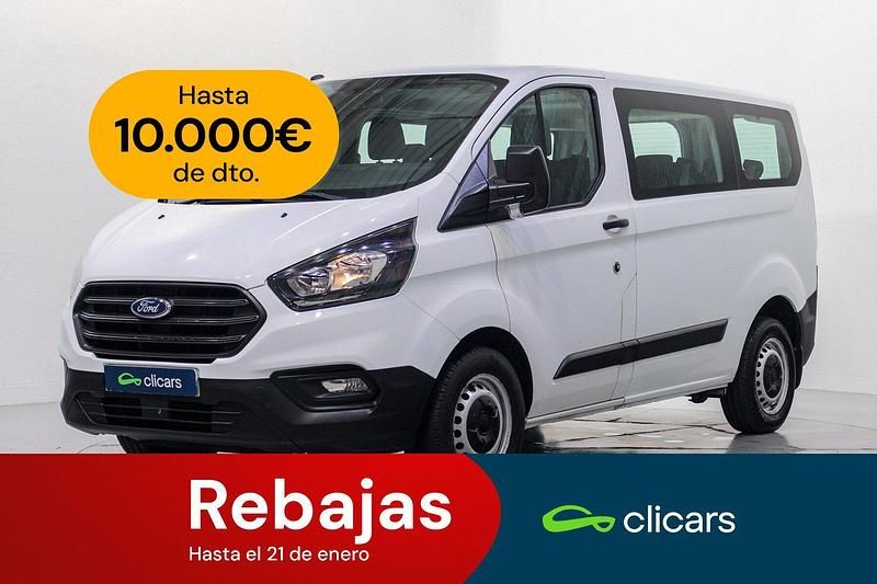 Blanco Usado 2019 Ford Transit Custom Ambiente Familiar | 21.490 € - Imagen 1/4