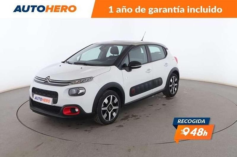 Blanco Usado 2019 Citroën C3 Feel Utilitario | 8099 € (Buen precio) - Imagen 1/3