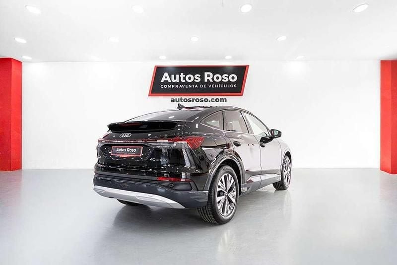 Usado Audi Q4 e-tron Advanced Plus 152 kW (207 CV) 2023 Negro SUV